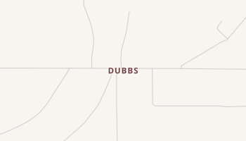 Dubbs, Mississippi map