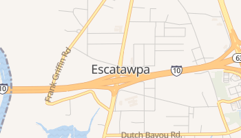 Escatawpa, Mississippi map