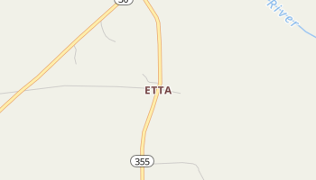 Etta, Mississippi map