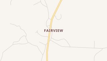 Fairview, Mississippi map