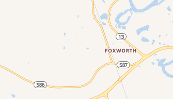 Foxworth, Mississippi map