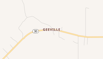 Geeville, Mississippi map