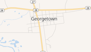 Georgetown, Mississippi map