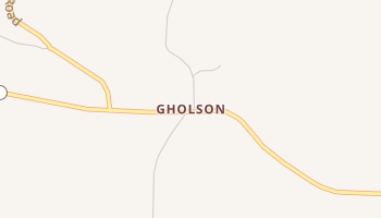 Gholson, Mississippi map