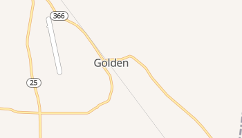 Golden, Mississippi map
