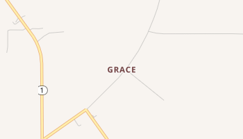 Grace, Mississippi map