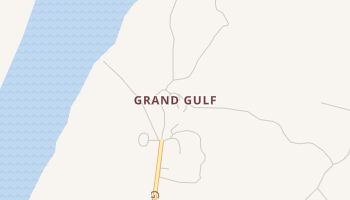Grand Gulf, Mississippi map