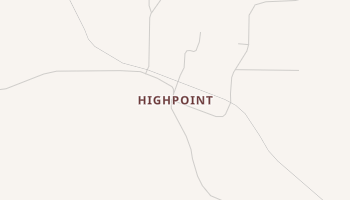 Highpoint, Mississippi map