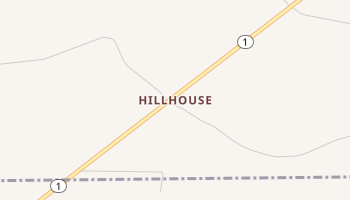 Hillhouse, Mississippi map
