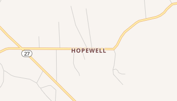 Hopewell, Mississippi map
