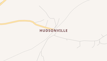 Hudsonville, Mississippi map