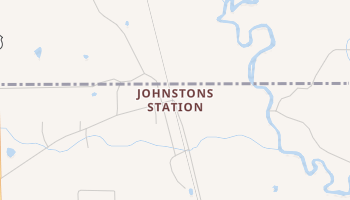 Johnstons Station, Mississippi map