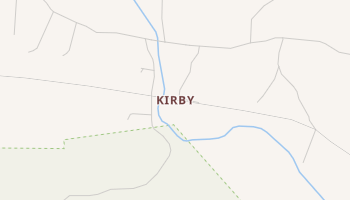 Kirby, Mississippi map