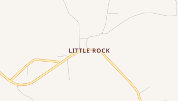 Little Rock, Mississippi map