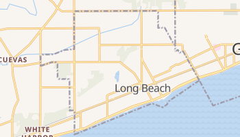 Long Beach, Mississippi map