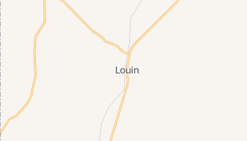 Louin, Mississippi map
