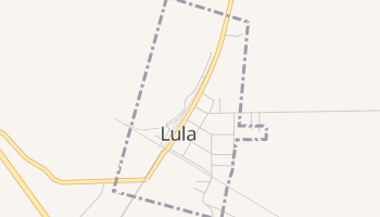Lula, Mississippi map