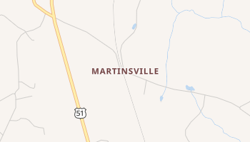 Martinsville, Mississippi map