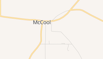 McCool, Mississippi map