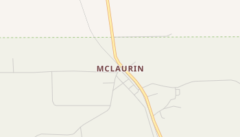 McLaurin, Mississippi map