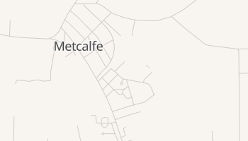 Metcalfe, Mississippi map