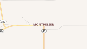 Montpelier, Mississippi map