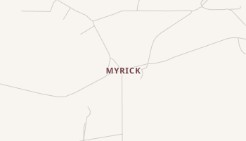 Myrick, Mississippi map