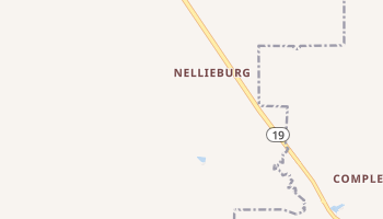 Nellieburg, Mississippi map
