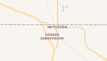 Nettleton, Mississippi map