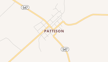 Pattison, Mississippi map