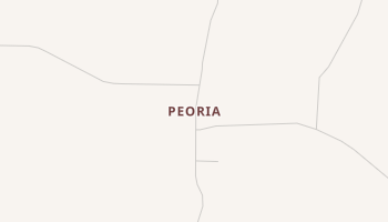 Peoria, Mississippi map