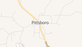 Pittsboro, Mississippi map