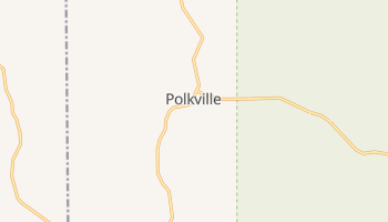 Polkville, Mississippi map