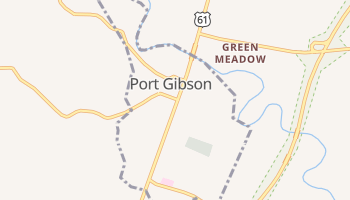 Port Gibson, Mississippi map