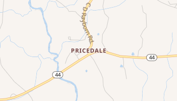 Pricedale, Mississippi map