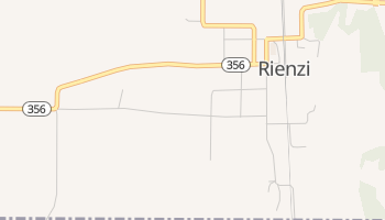 Rienzi, Mississippi map