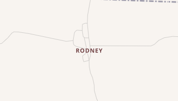 Rodney, Mississippi map