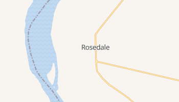 Rosedale, Mississippi map