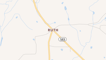 Ruth, Mississippi map