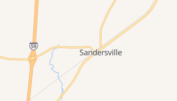 Sandersville, Mississippi map