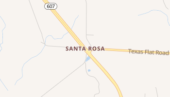 Santa Rosa, Mississippi map