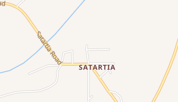 Satartia, Mississippi map