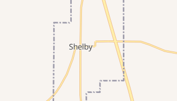 Shelby, Mississippi map
