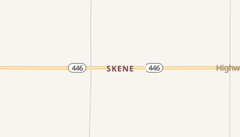 Skene, Mississippi map