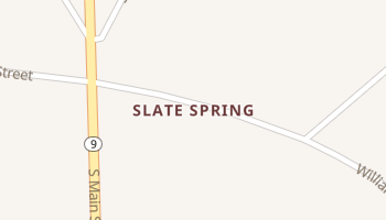 Slate Spring, Mississippi map
