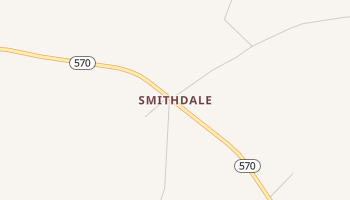 Smithdale, Mississippi map