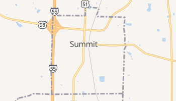 Summit, Mississippi map