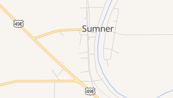 Sumner, Mississippi map