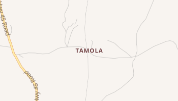 Tamola, Mississippi map