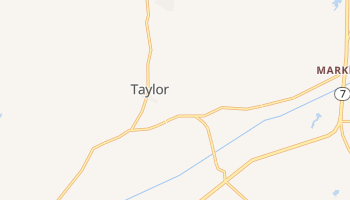 Taylor, Mississippi map